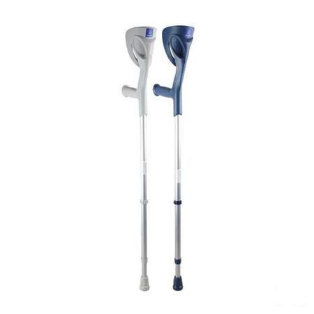 Homecare Globetrotter Kruk Mono Mat Blauw 1  -  Thuasne Benelux