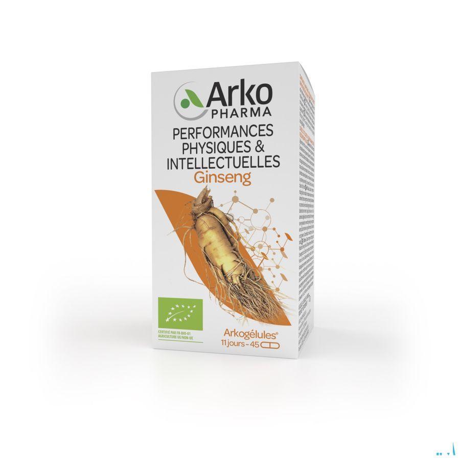 Arkogelules Ginseng Bio Caps 45  -  Arkopharma