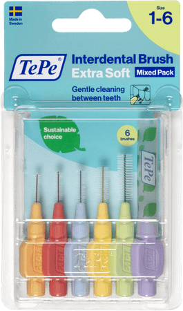 Tepe Interdental Brush Assorted X-soft 6