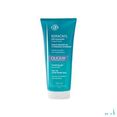 Ducray Keracnyl Gel Moussant 200 ml  -  Ducray Benelux