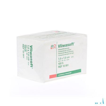 Vliwasoft Kp N/st 4pl 7,5x7,5cm 100 12081  -  Lohmann & Rauscher