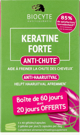 Biocyte Keratine Forte Haaruitval Capsule 120  -  Biocyte