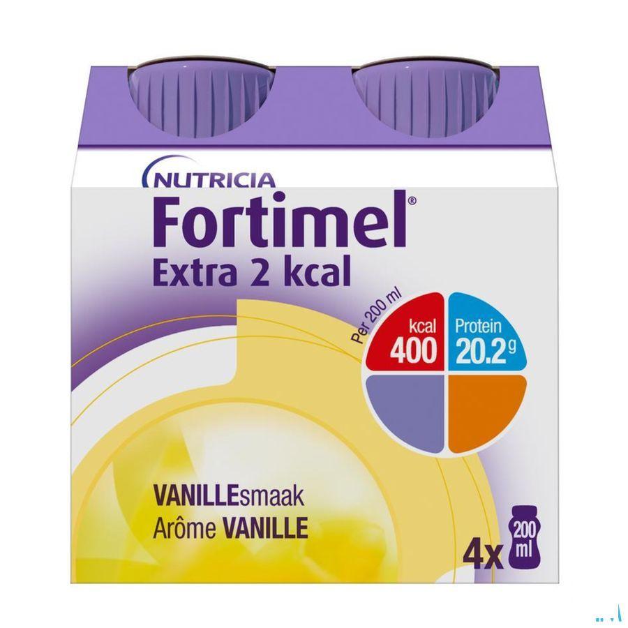 Fortimel Extra 2Kcal Vanille 4X200 ml  -  Nutricia