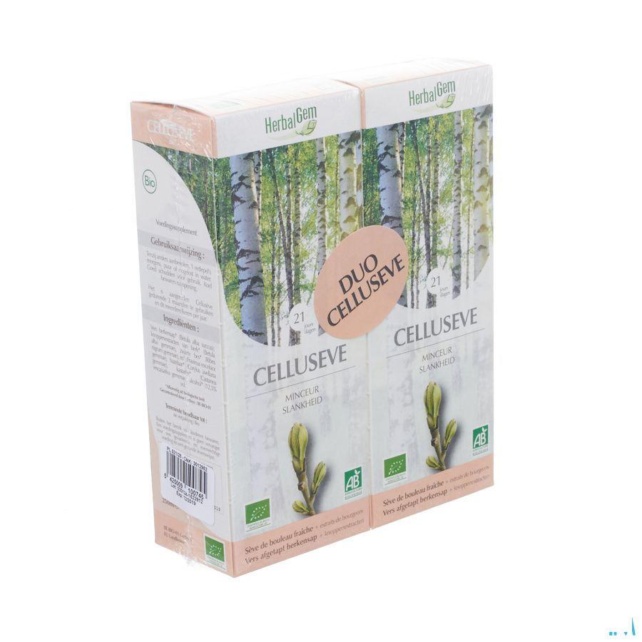 Herbalgem Celluseve Bio Duo 2x250 ml  -  Herbalgem
