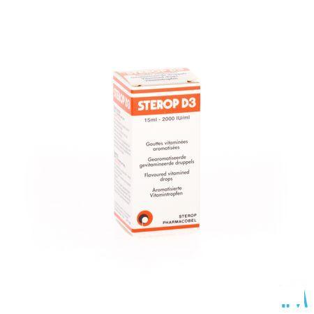 D3 Druppels 15 ml  -  Sterop