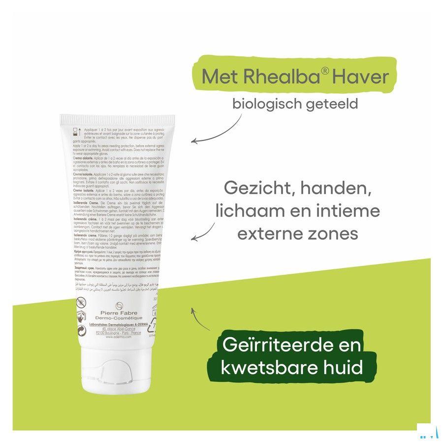 Aderma Dermalibour + Barrier Creme Isolerend 100 ml  -  Aderma