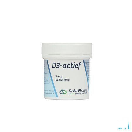 D3-actif Comprimes 60x15mcg  -  Deba Pharma