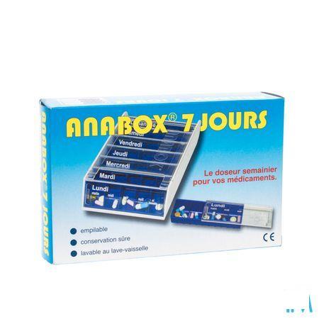 Anabox Pilulier Blanc 7 Jours  -  Infinity Pharma