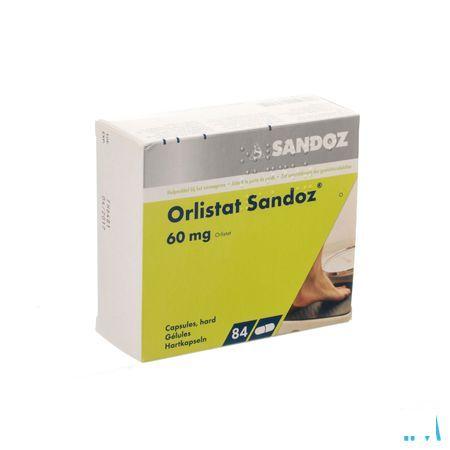 Orlistat Sandoz Capsule Dure 84 X 60 mg 