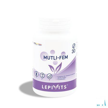 Leppin Multi Fem Active Pot Comprimes 30  -  Lepivits