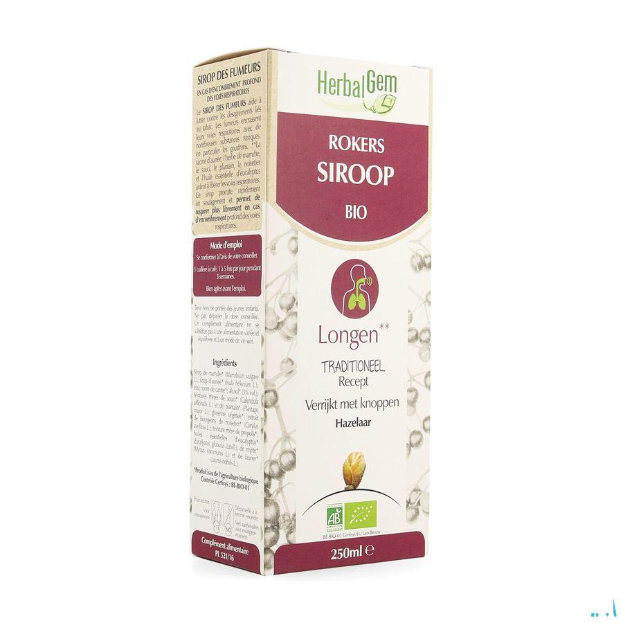 Herbalgem Rokerssiroop 250 ml  -  Herbalgem