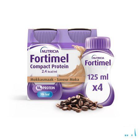 Fortimel Compact Protein 2.4Kcal Mokka 4 x 125 ml