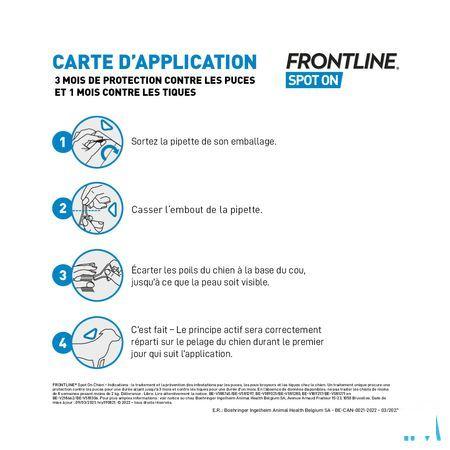 Frontline Spot On Chien 10-20kg et 3x1,34 ml