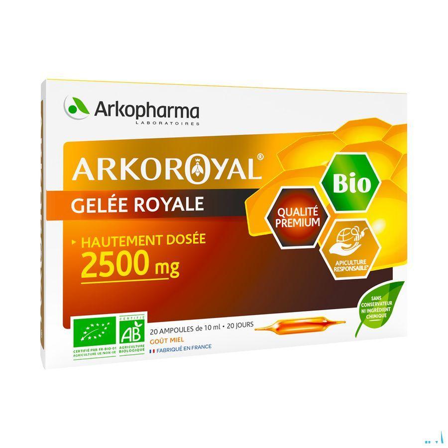 Arkoroyal Gelee Royale + Coeur Miel Liq. Gom 20  -  Arkopharma