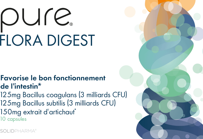 Pure Flora Digest Caps 10