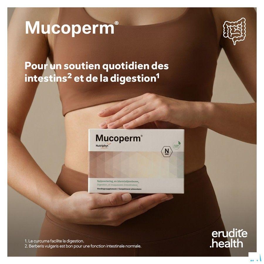 Mucoperm Poeder Zakje 60 X 4g  -  Nutriphyt