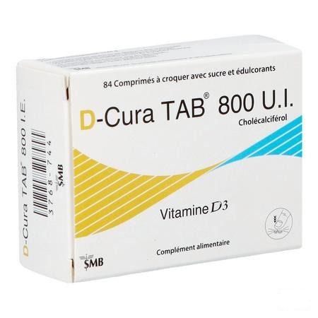 D-cura Tab 800 Comprimes A Croquer 84