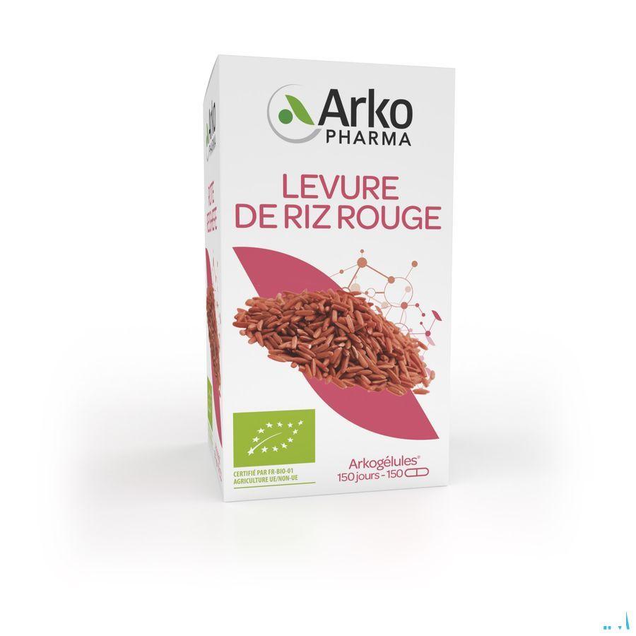 Arkocaps Rode Gist Rijst Bio Caps 150 Nf