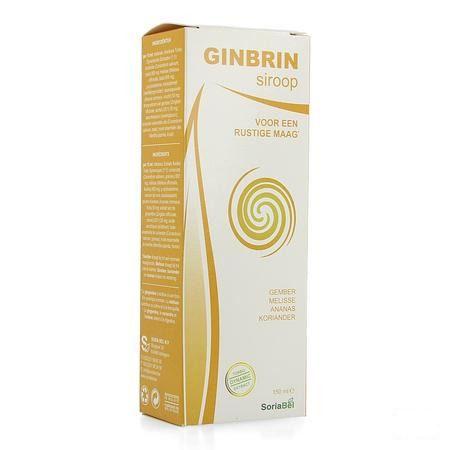 Soria Ginbrin Siroop 150 ml  -  Soria Bel