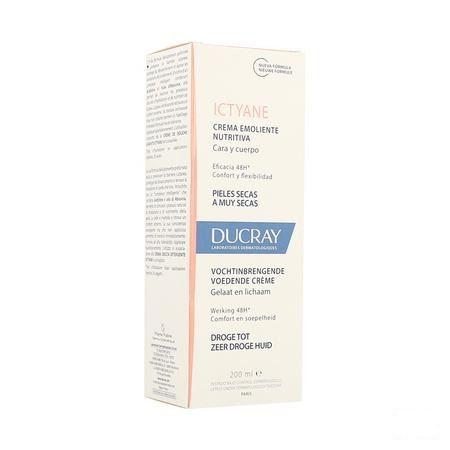 Ducray Ictyane Creme Anti uitdroging Tube 200 ml