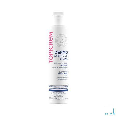 Topicrem Pv Reinigingsgel + Hoofdhuid 200 ml