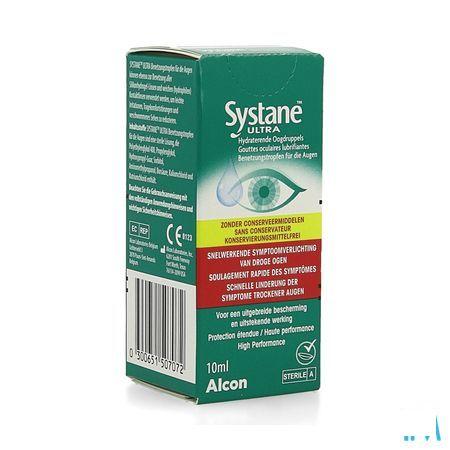 Systane Ultra Oogdruppels Zonder Bewaarmiddel Flacon 10 ml 