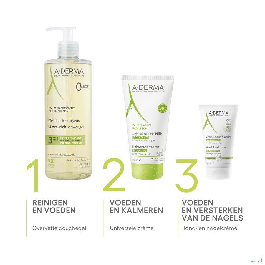 Aderma Douchegel Overvet 500 ml  -  Aderma