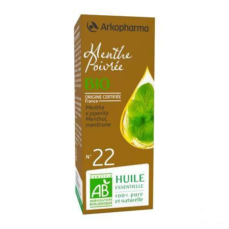 Olfae Pepermunt Bio Essentiele Olie 10 ml  -  Arkopharma