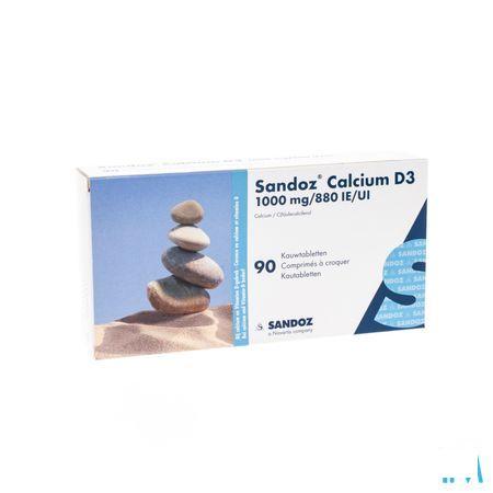 Sandoz Calcium D3 Comprimes A Macher 90x1000 mg/880IE 