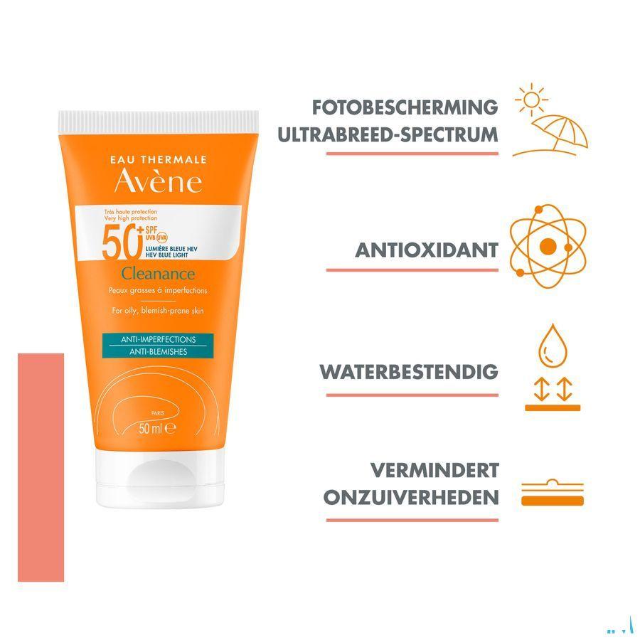 Avene Zon Ip50 + Cleanance 50 ml  -  Avene