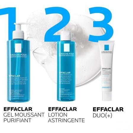 Effaclar Gel Moussant Purifiant 400 ml  -  La Roche-Posay
