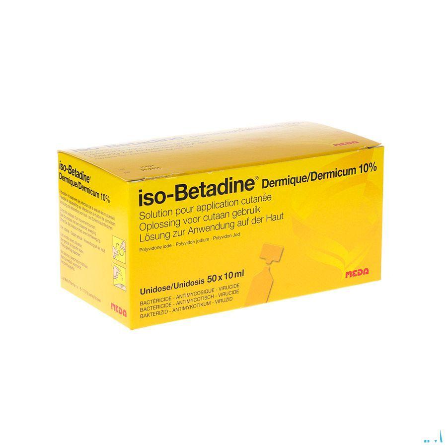 Iso Betadine Derm 10% 50 x 10 ml