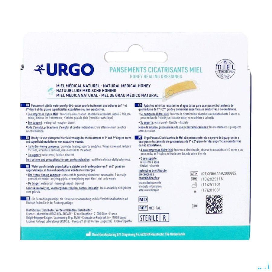 Urgo Pansement Cicatrisants Miel 5  -  Urgo Healthcare