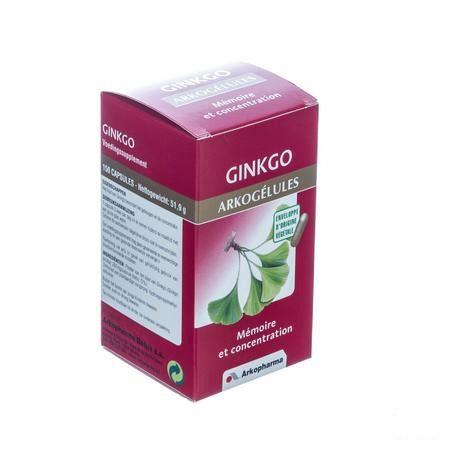 Arkocaps Ginkgo Biloba Plantaardig 150 3733110  -  Arkopharma