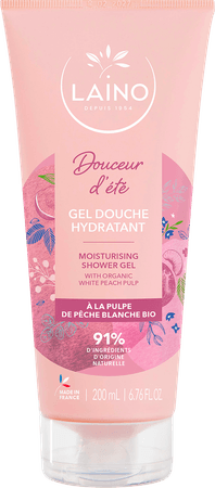 Laino Gel Douche Pulpe Peche 200 ml