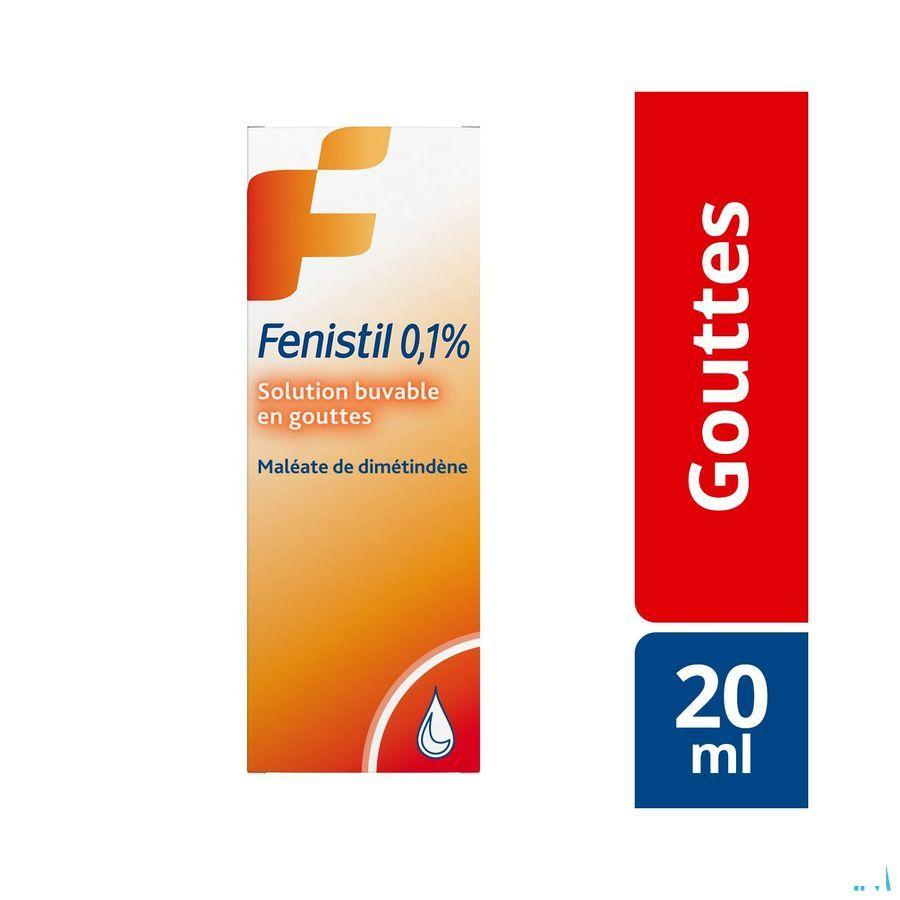 Fenistil 0,1% Drinkbare Oplossing 1 mg/ml Druppels 20 ml