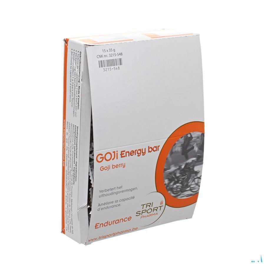 Goji Energy Bar 15x35 gr  -  Trisport Pharma