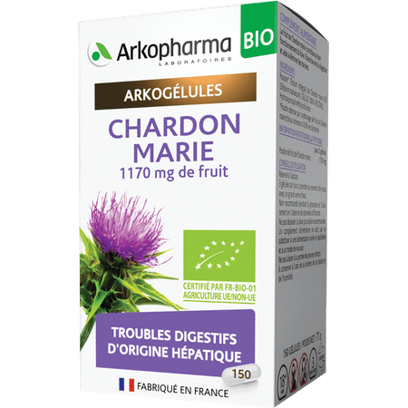 Arkogelules Chardon Marie Bio Caps 150 Nf  -  Arkopharma