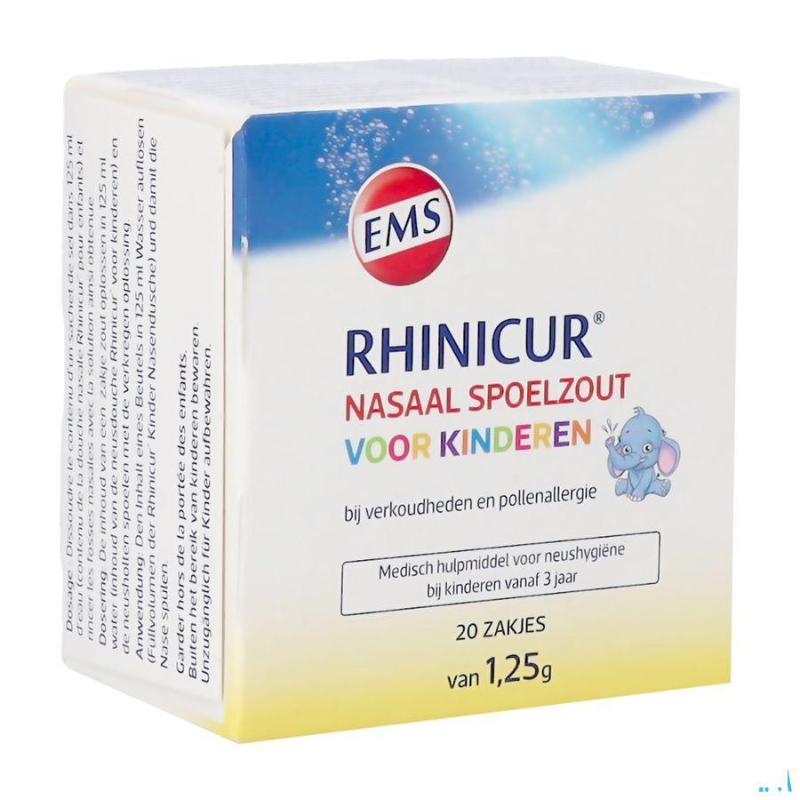 Rhinicur Neusspoelzout Kinderen Sach. 20X1,25G