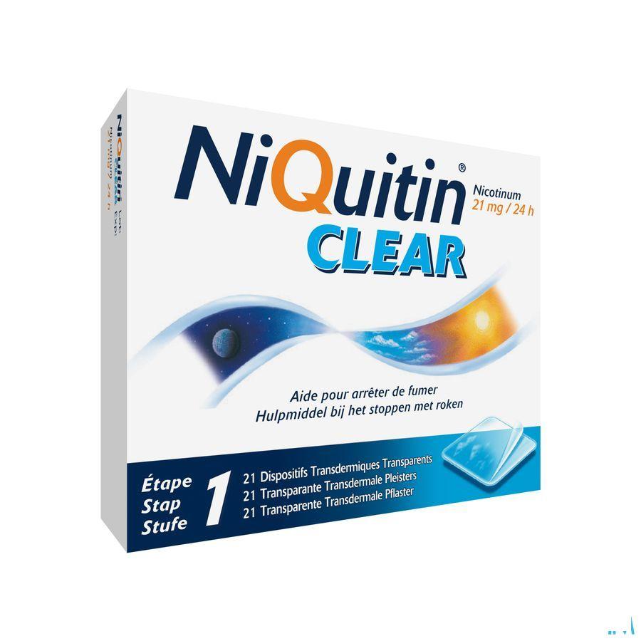 Niquitin Clear Patches 21 X 21 mg