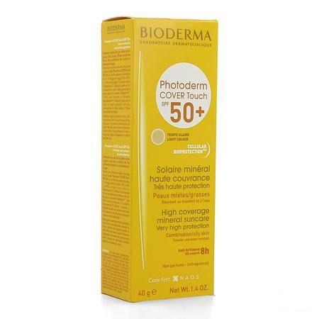 Bioderma Photoderm Cover Touch Claire Ip50+ Tb 40G  -  Naos