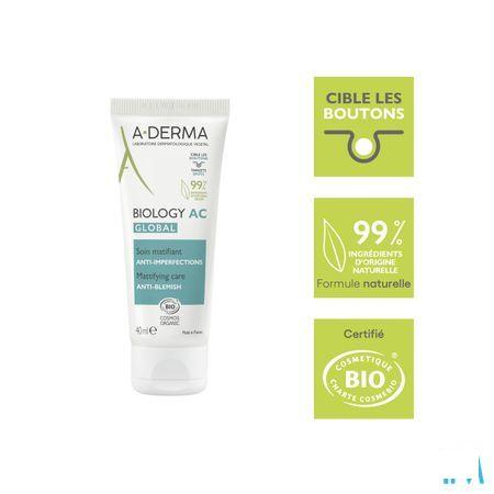Aderma Biology Ac Global Verzorg. Onzuiverh. 40 ml