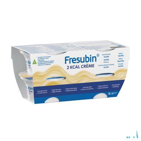 Fresubin 2kcal Creme Vanille Pot 4x125 gr  -  Fresenius