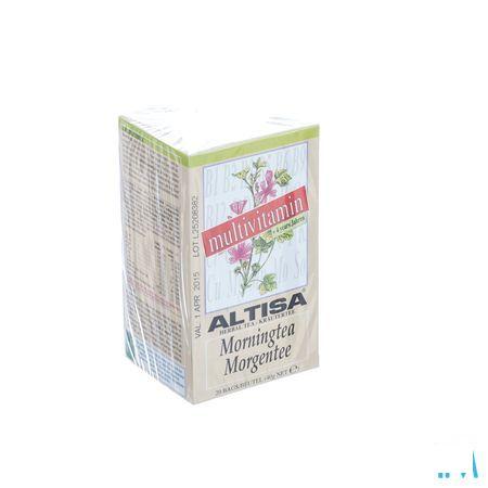 Altisa Tisane Ochtend Thee Multivitamines 20x2g  -  Dieximport