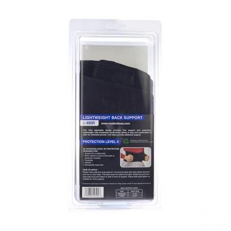 Mcdavid Lightweight Back Support Black Xl 495