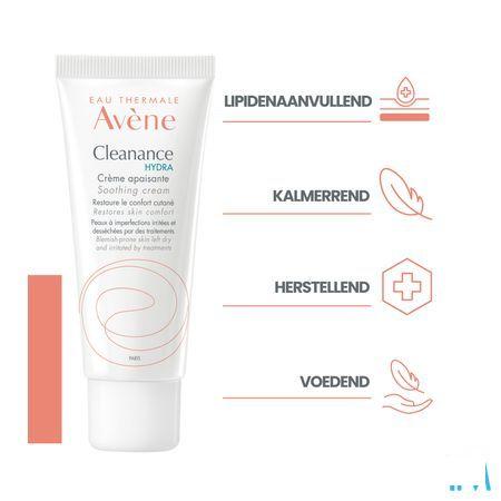 Avene Cleanance Hydra Creme Apaisante 40 ml  -  Avene