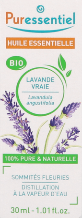 Puressentiel Eo Echte Lavendel Bio Essentiele Olie 30 ml  -  Puressentiel