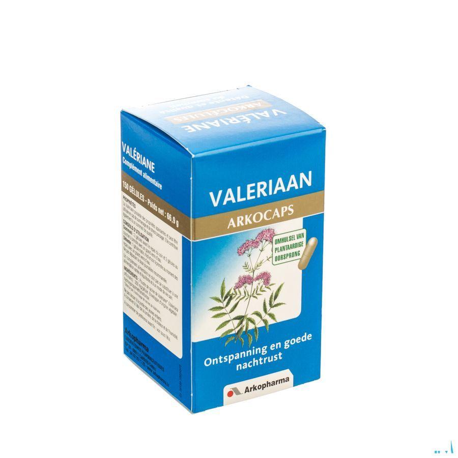 Arkocaps Valeriaan Plantaardig 150  -  Arkopharma