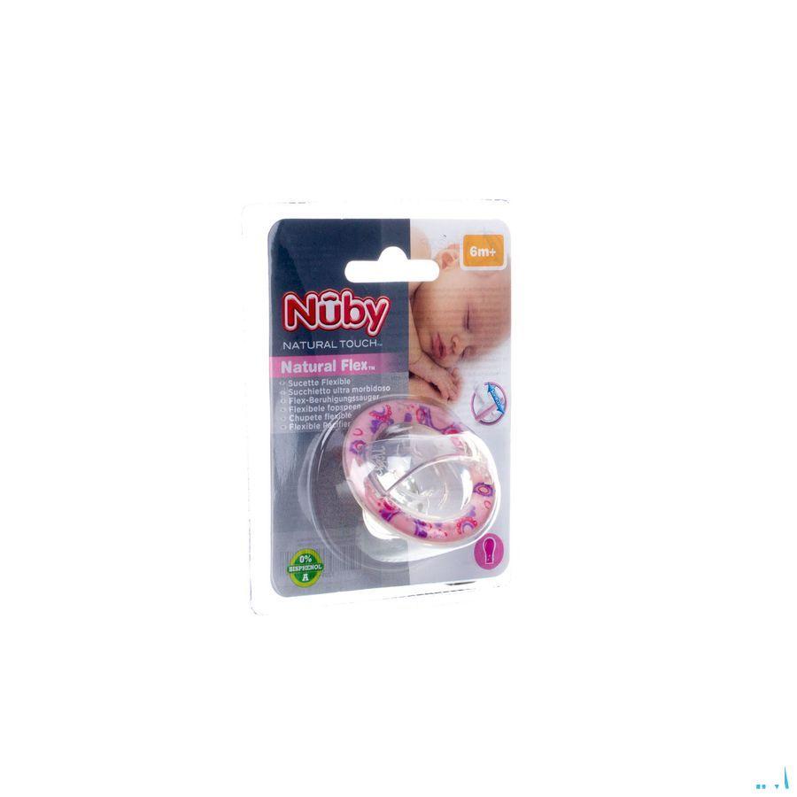 Nuby Nt Nat. Fopsp Flex Silicoon Kers +6M 1 67554