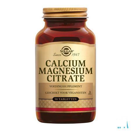 Solgar Calcium Magnesium Citrate Comprimes 50  -  Solgar Vitamins